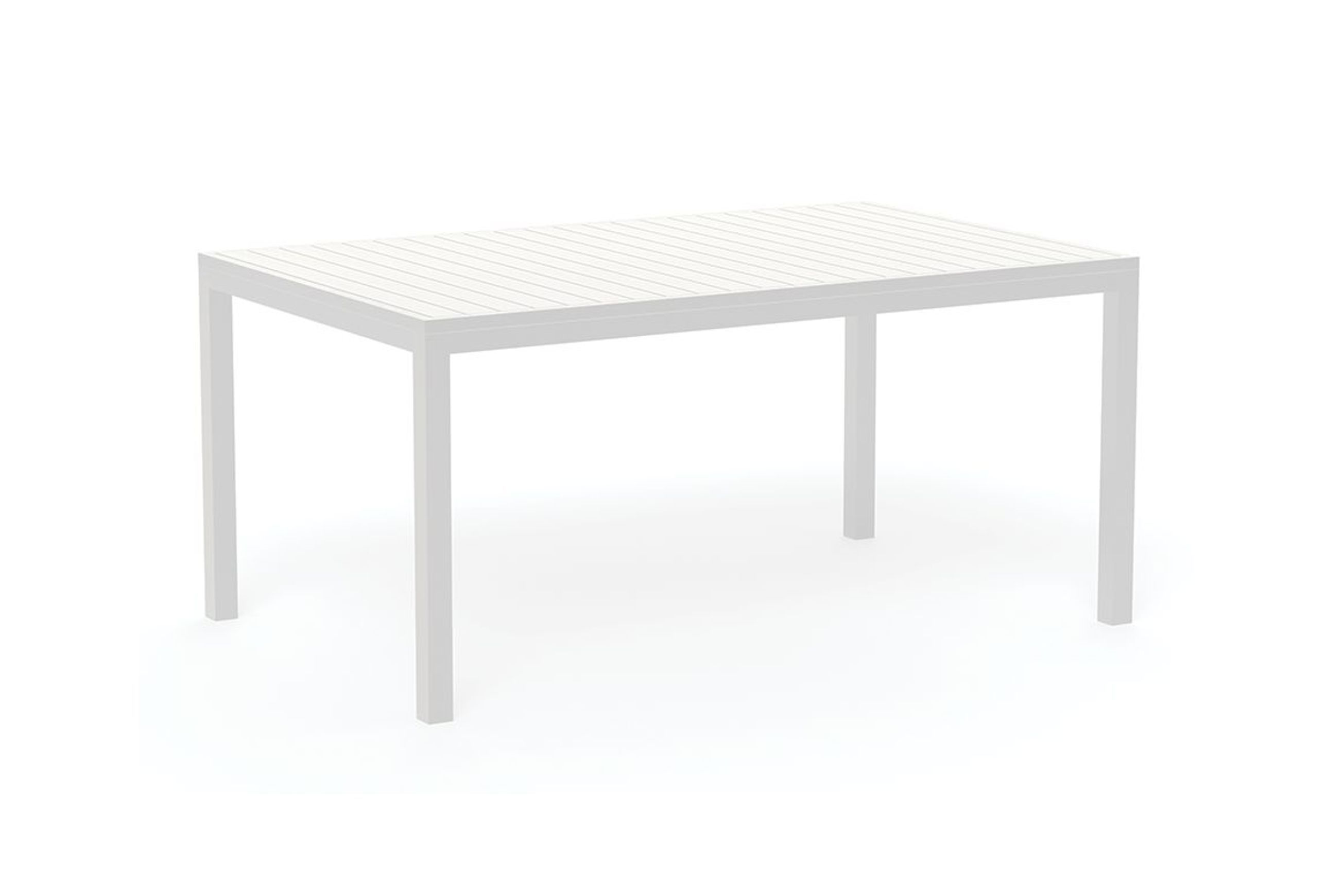 Halki Table - Outdoor - 160cm x 90cm - White