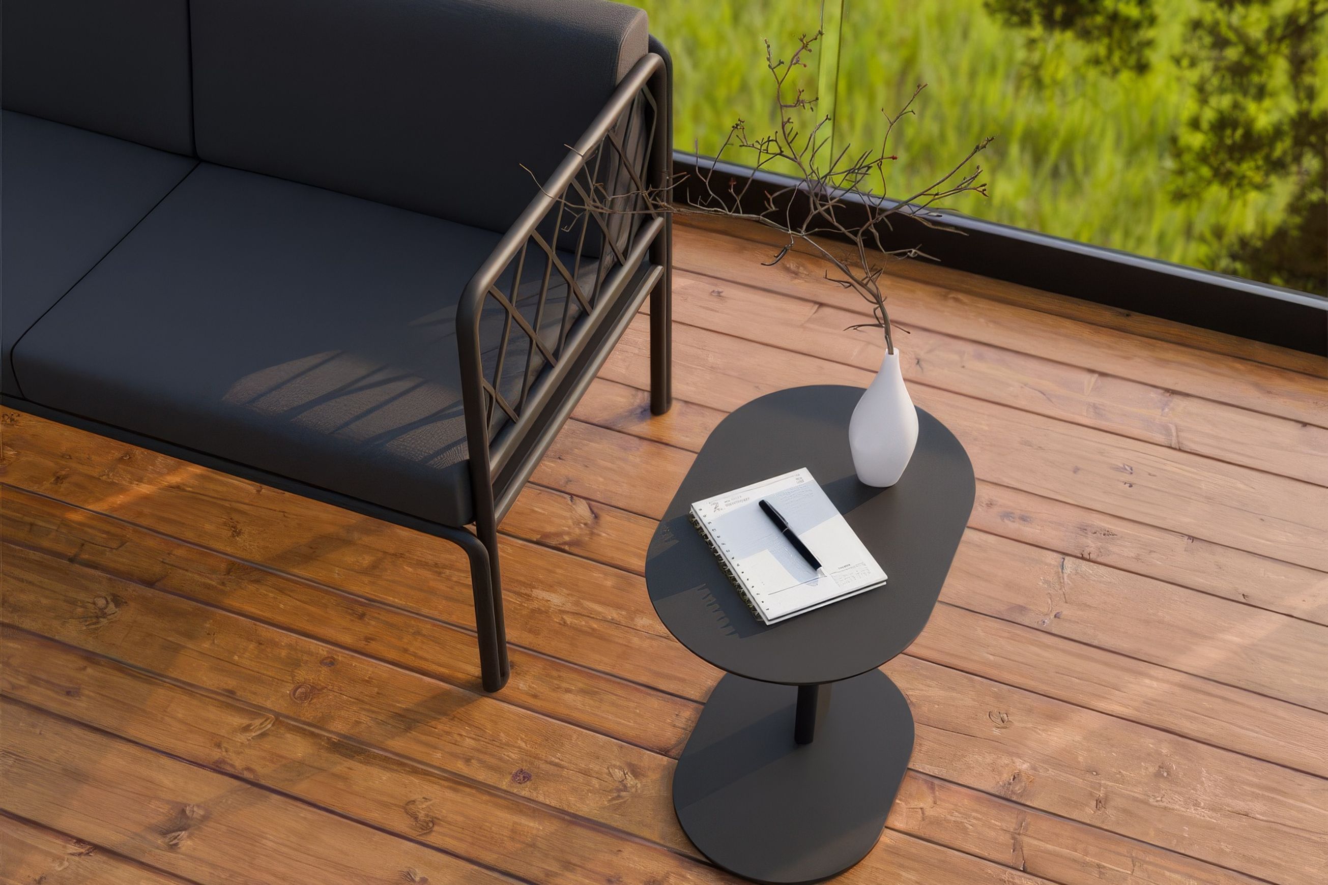 Deck Side Table - Outdoor