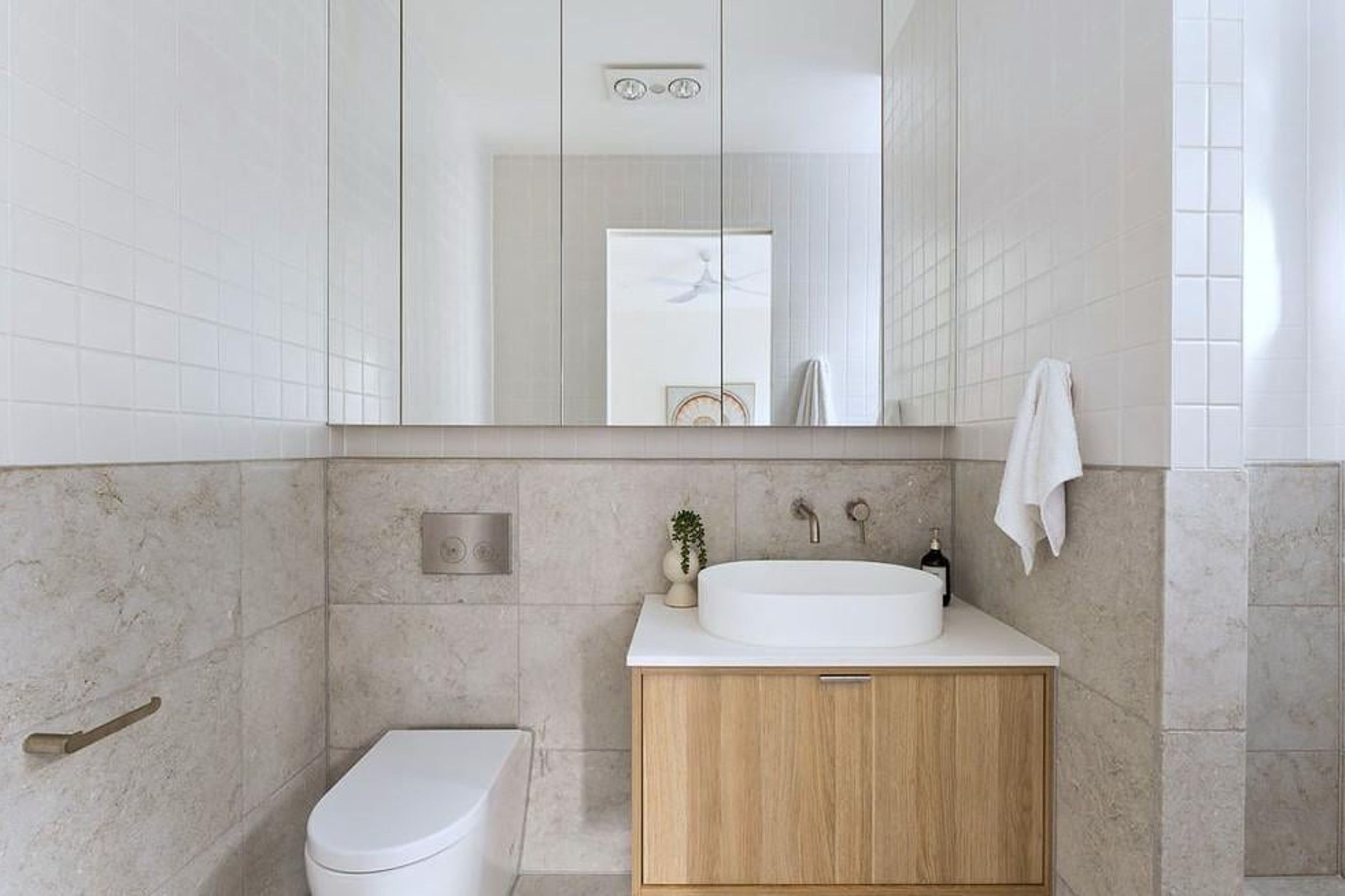 12mm Olive Limestone Tiles - Sandblasted