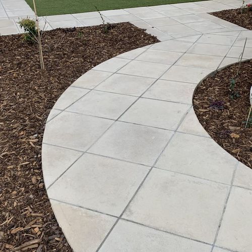 Wet Cast Paving