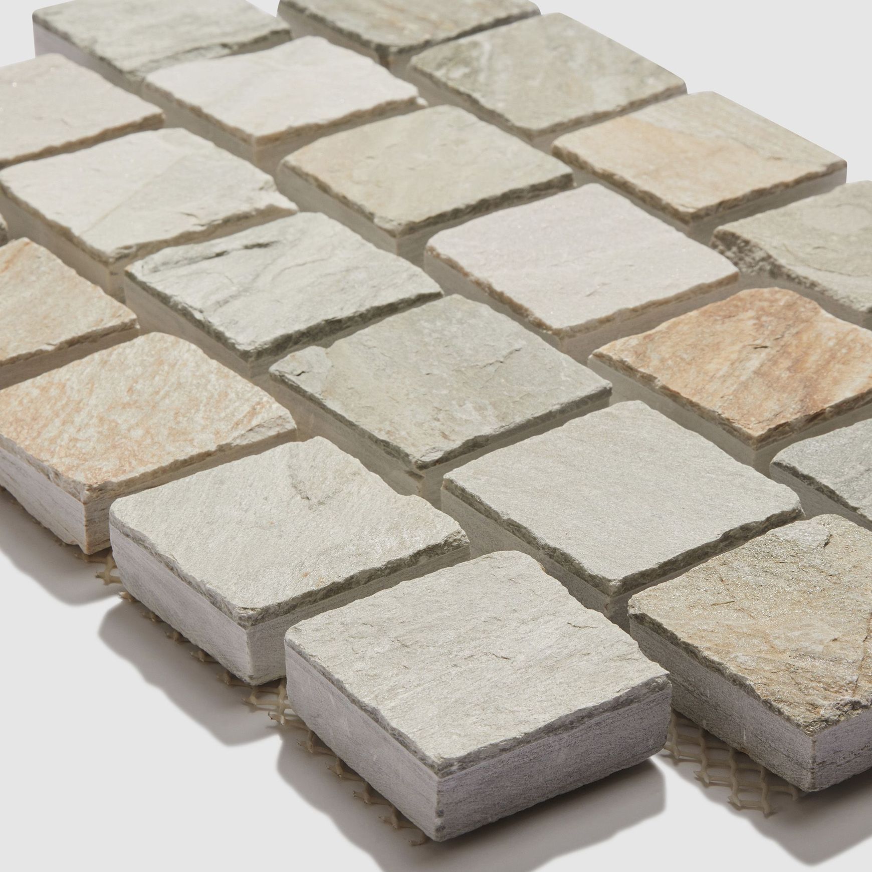 Autumn Blend Quartzite Cobblestones