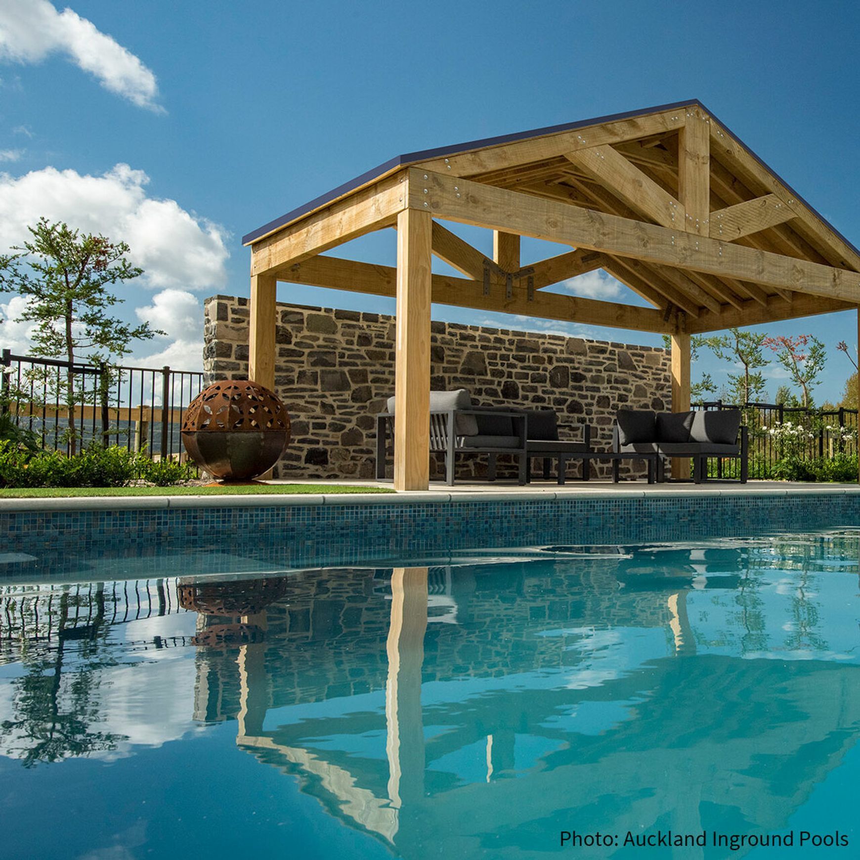 Bisazza Custom Glass Mosiac Pool Tiles
