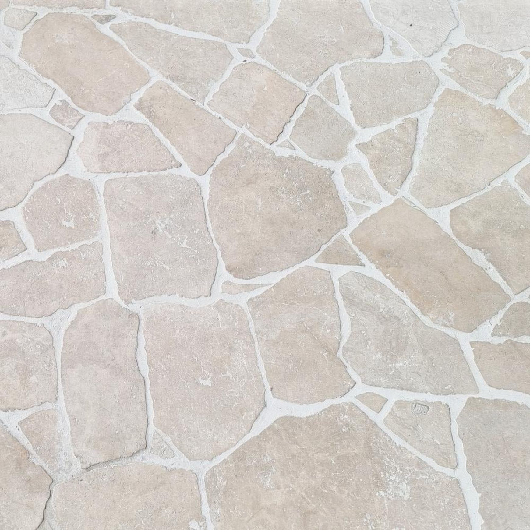 30mm Whitehaven Linen Crazy Paving