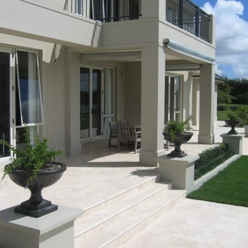 Travertine Tile & Coping