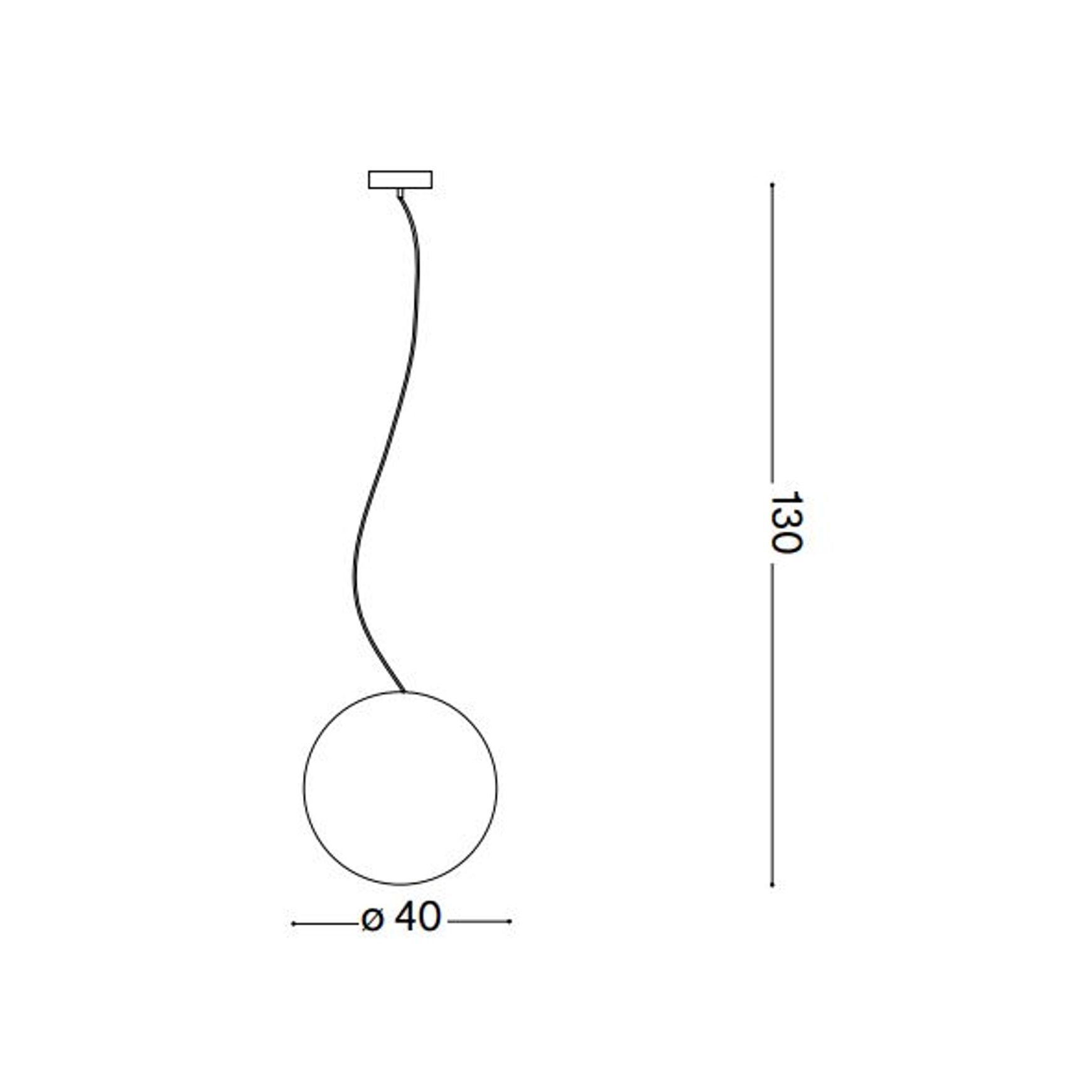 Sole 40cm Outdoor Pendant