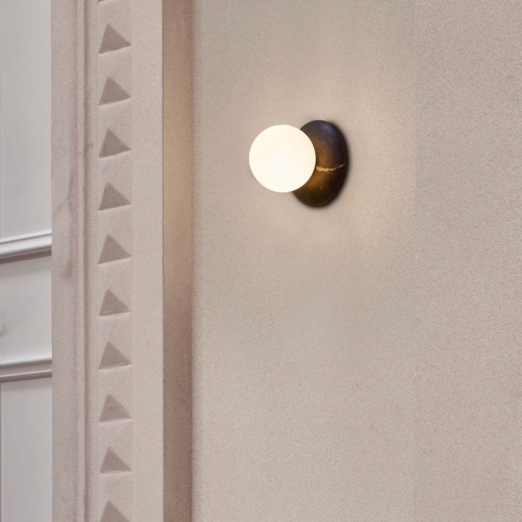 Orbit Stone Wall Light