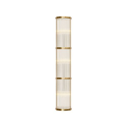 Allen Large Linear Sconce – Brass