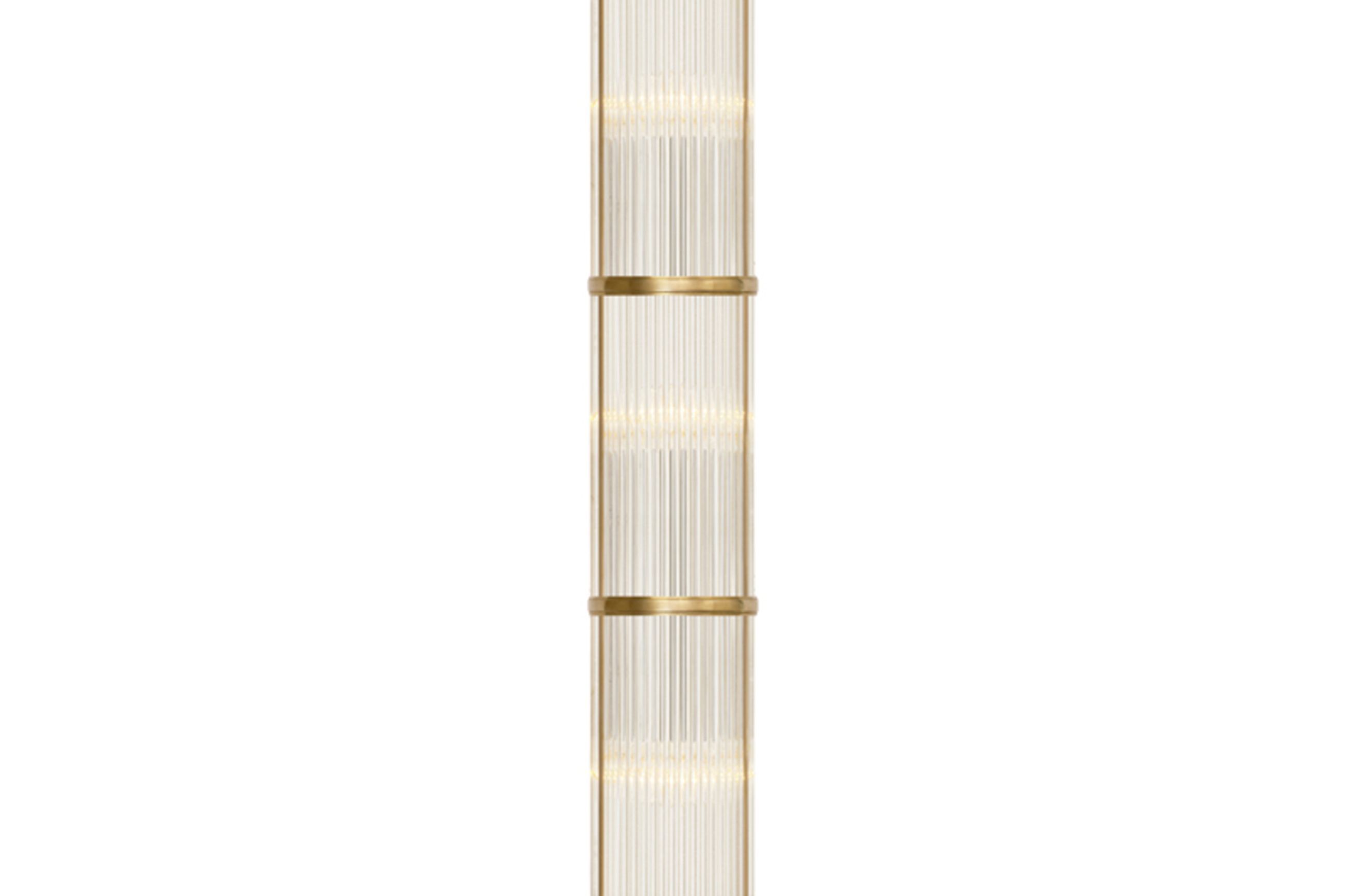 Allen Large Linear Sconce – Brass