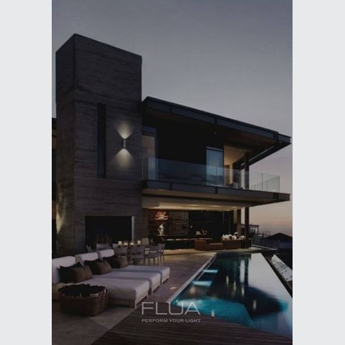 MARS DOUBLE | Outdoor Wall Light | 316 Steel