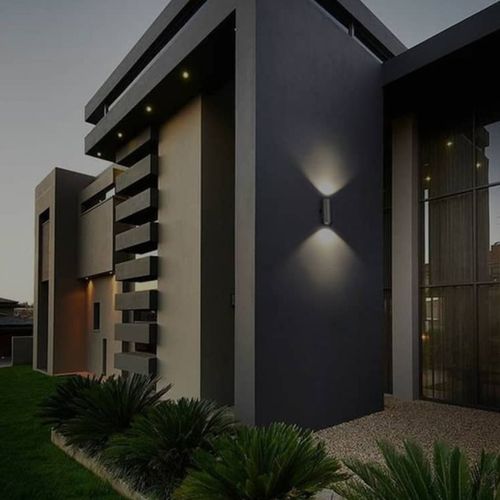 MARS DOUBLE | Outdoor Wall Light | 316 Steel