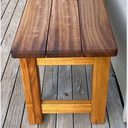 Outdoor Straight Bench