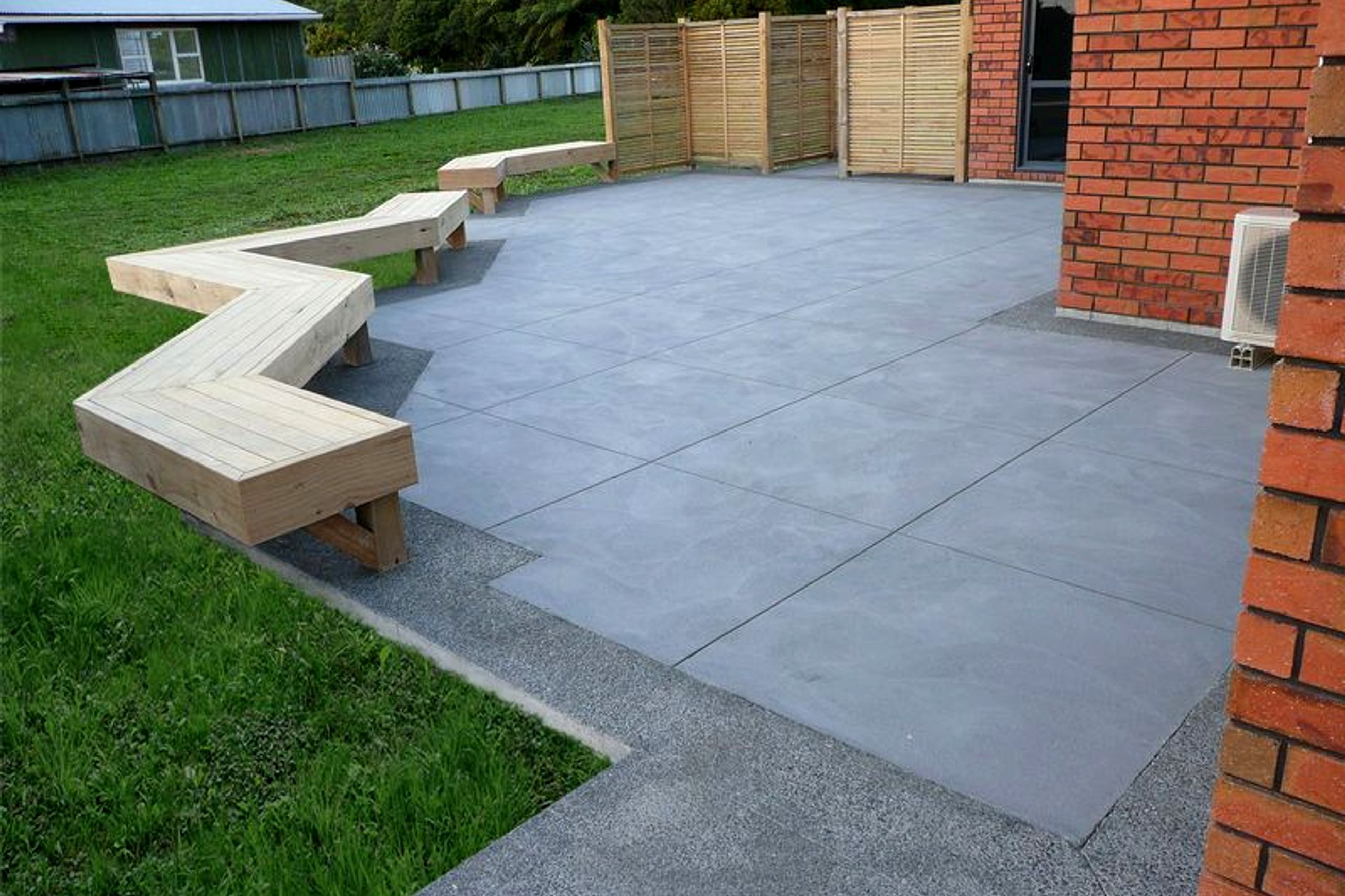 Residential Coloured Concrete