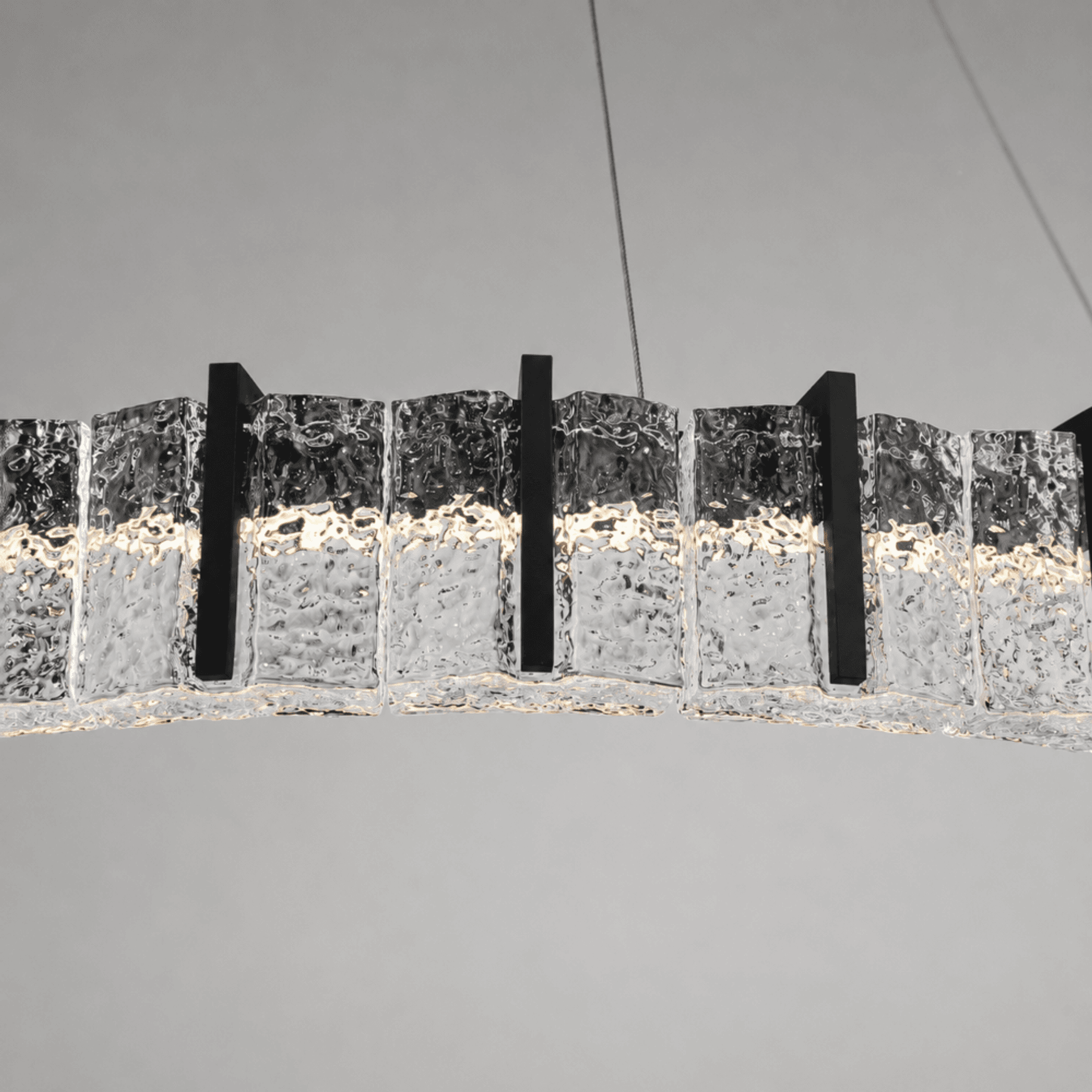 Abito LED Pendant in Matte Black