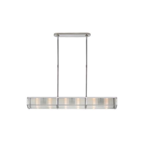 Allen Medium Linear Pendant – Nickel