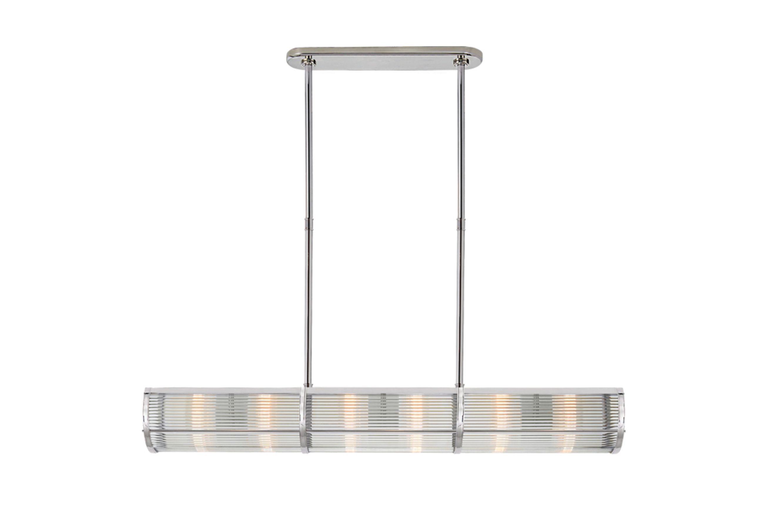 Allen Medium Linear Pendant – Nickel