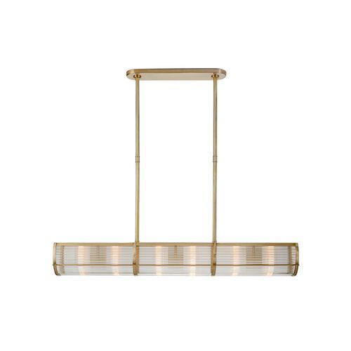 Allen Medium Linear Pendant – Brass