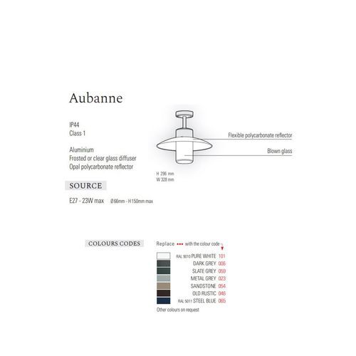 Aubanne Model 2 | Pendant
