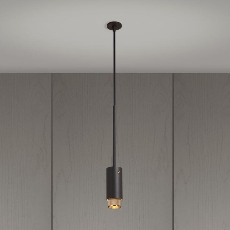 Cross Exhaust Pendant | Graphite