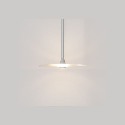 Coral Single Pendant - Clear Glass