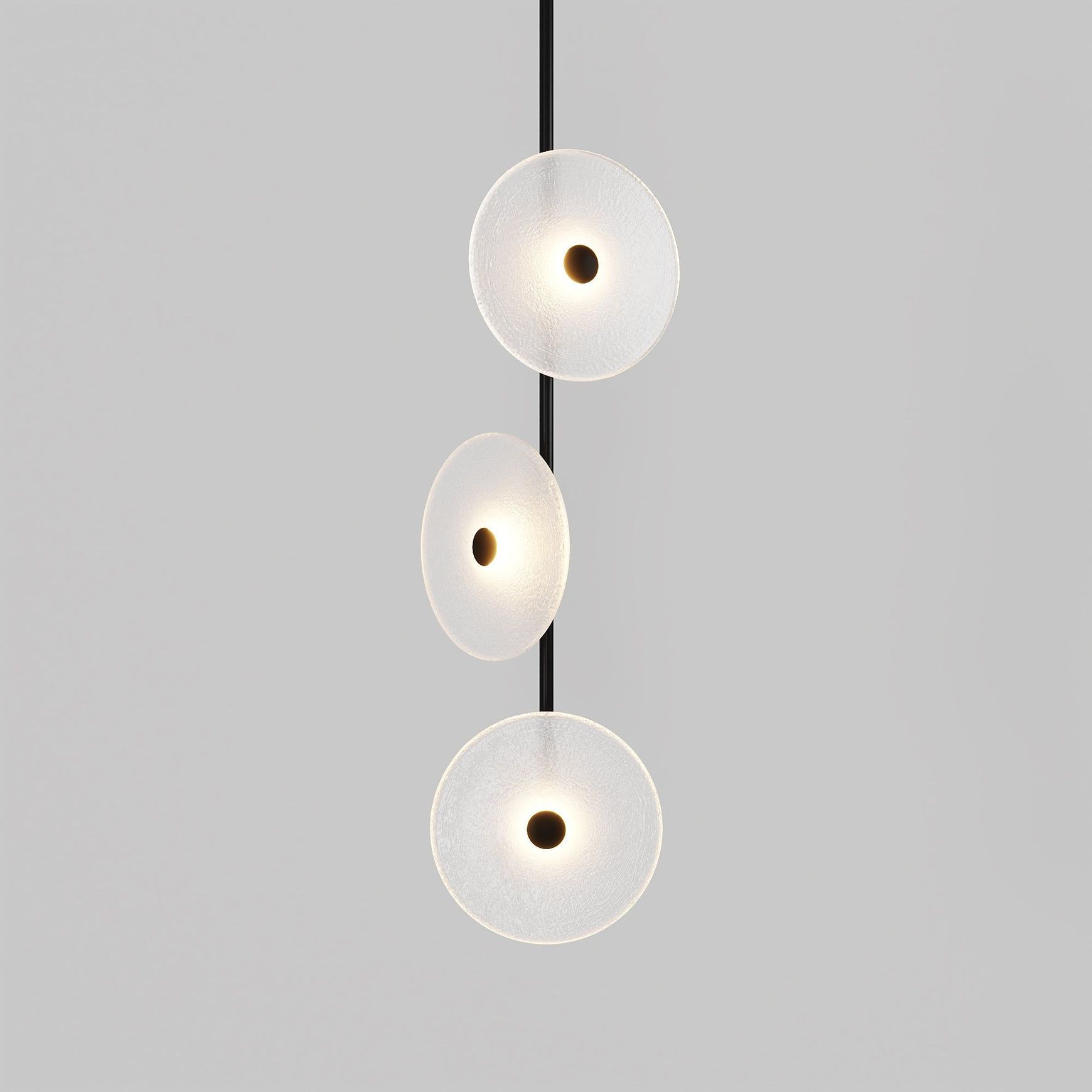 Coral Trio Pendant Light (Off-Centered)