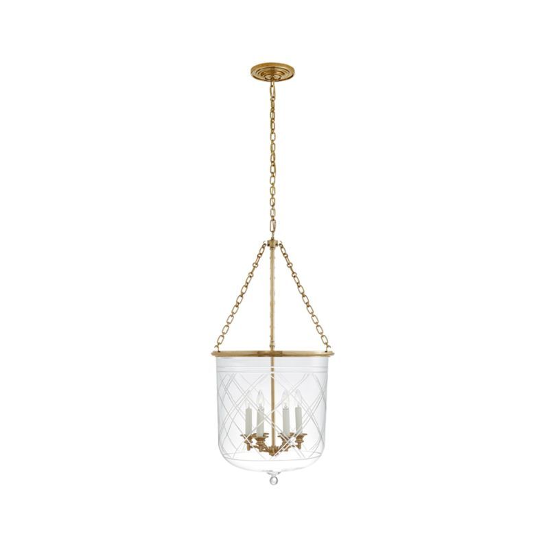 Cambridge Large Smoke Bell Lantern – Brass