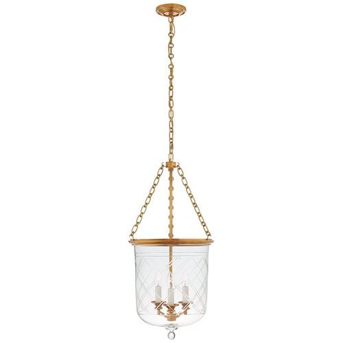 Visual Comfort Lauren Ralph Lauren Cambridge Medium Smoke Bell Lantern