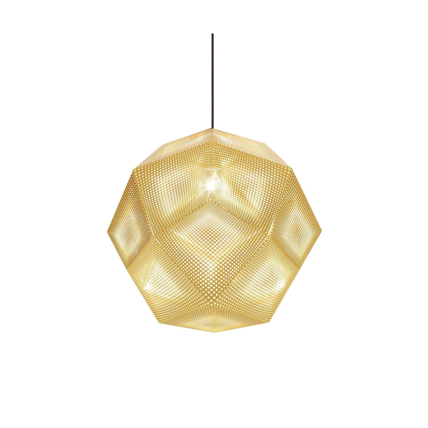 Etch Pendant Brass