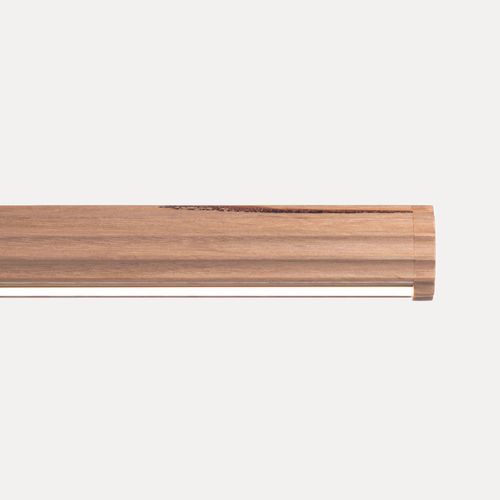 Fluted Roller Pendant | Tasmanian Oak