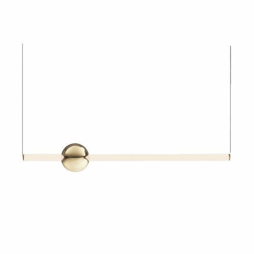 Orion Tube Light - Polished Gold | Suspension Light