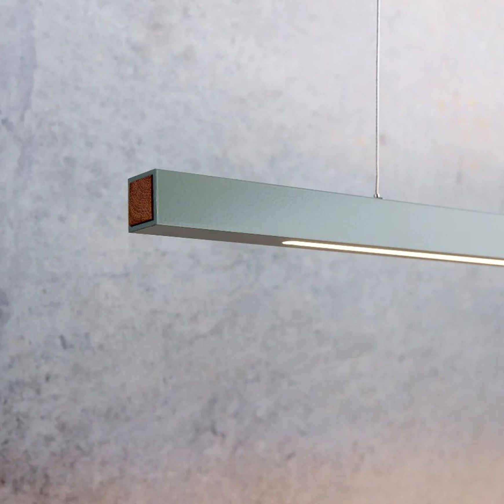 Capsühl Linear LED Pendant Custom Colour