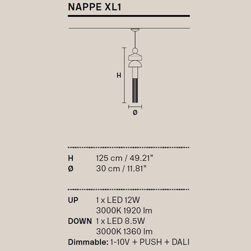 Nappe Xl | Pendant