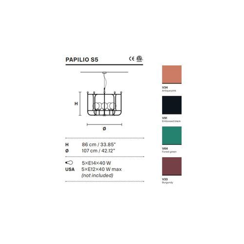 Papilio S5 | Pendant