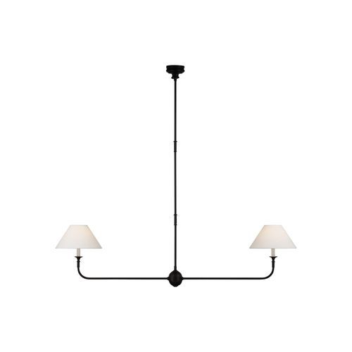 Thomas O'Brien Piaf Large Two-Light Linear Pendant