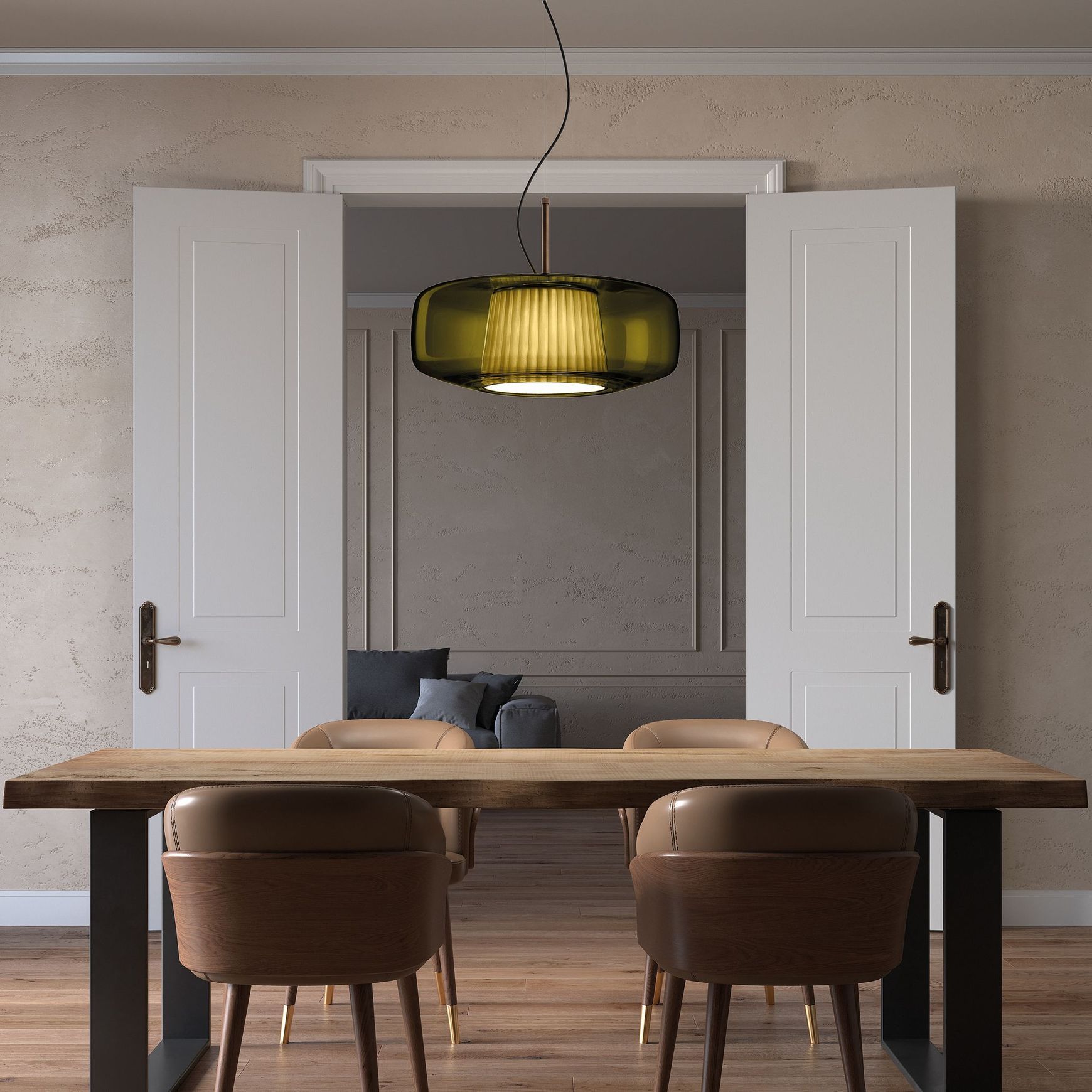 Plisse Pendant