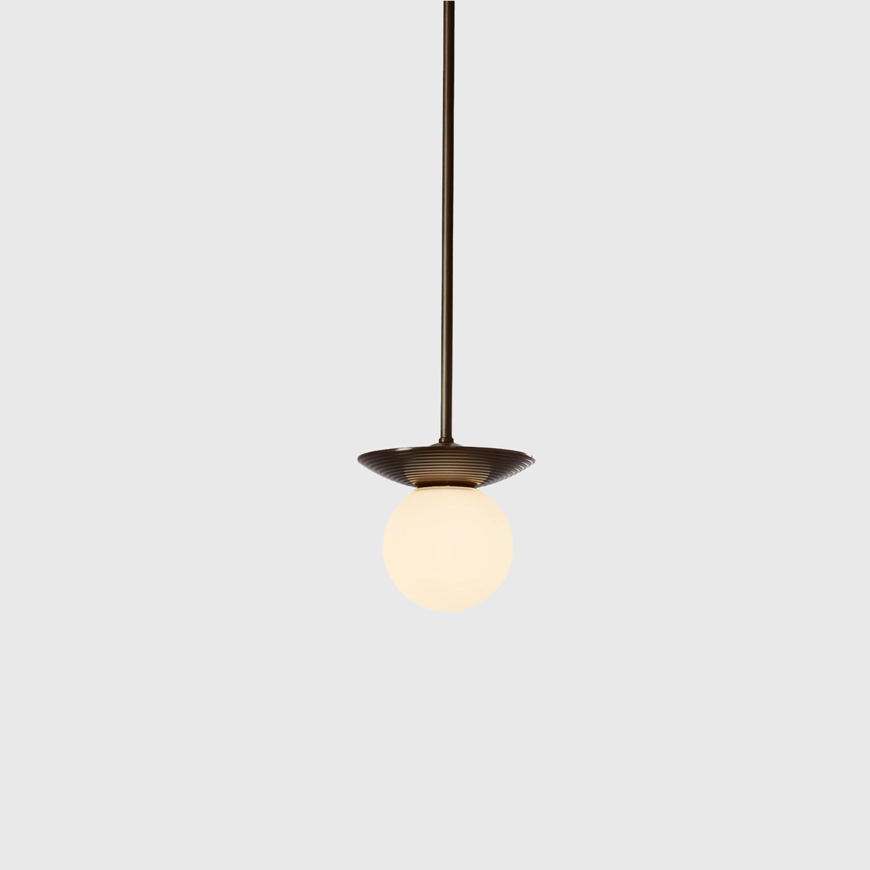 Orbit Brass Pendant Light