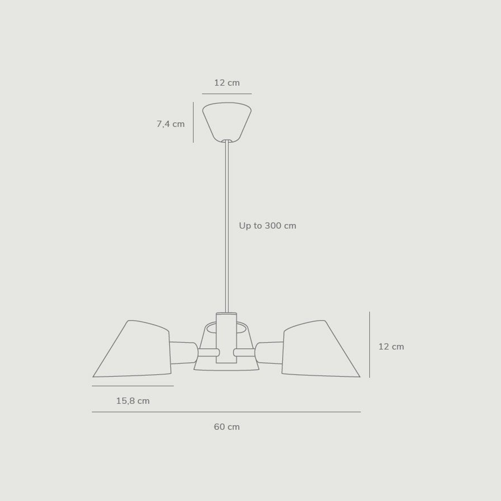 Stay 3-Light Pendant