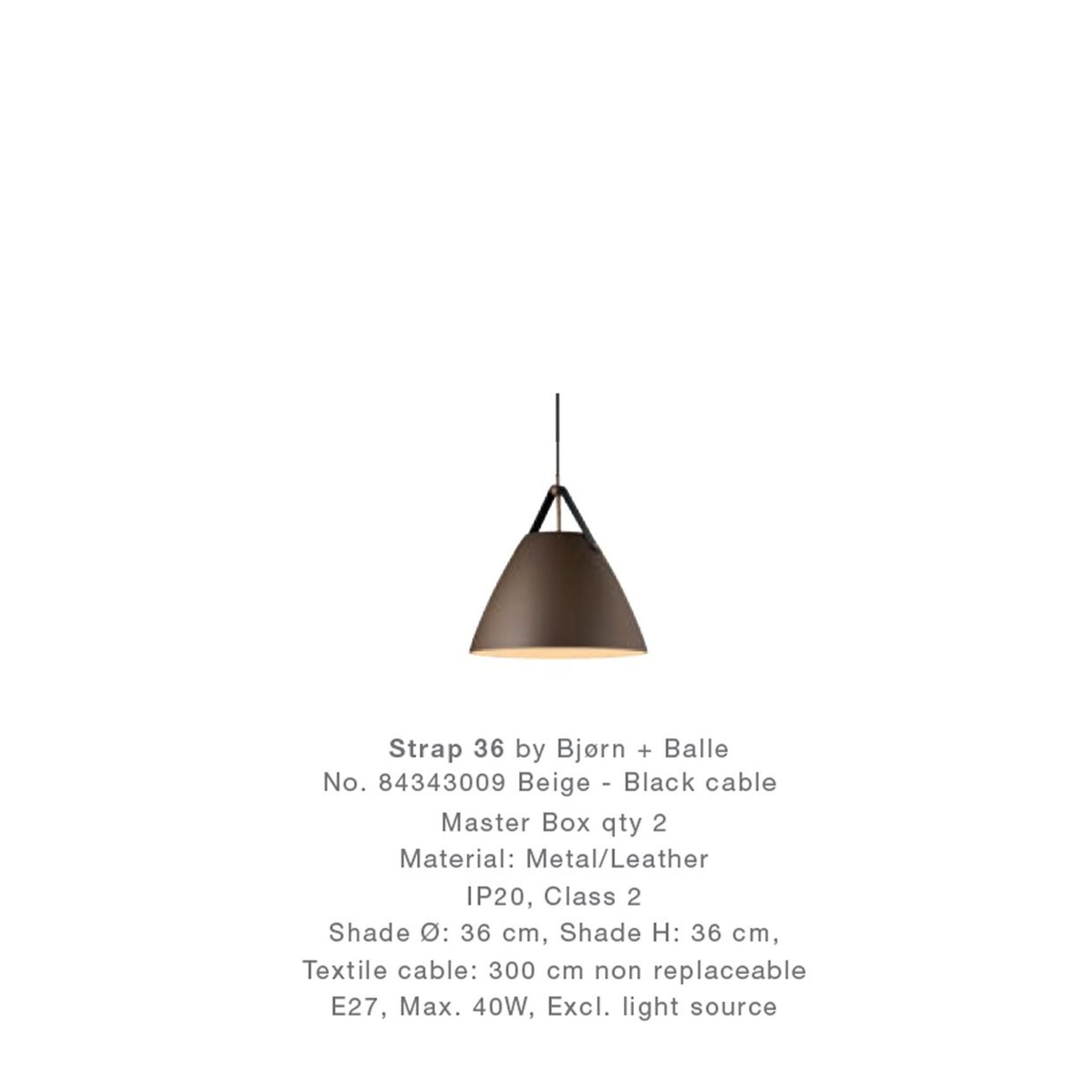 Strap 36 | Pendant