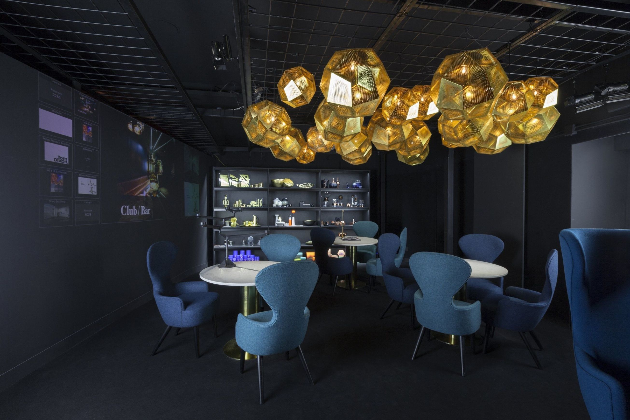 Etch Pendant Brass