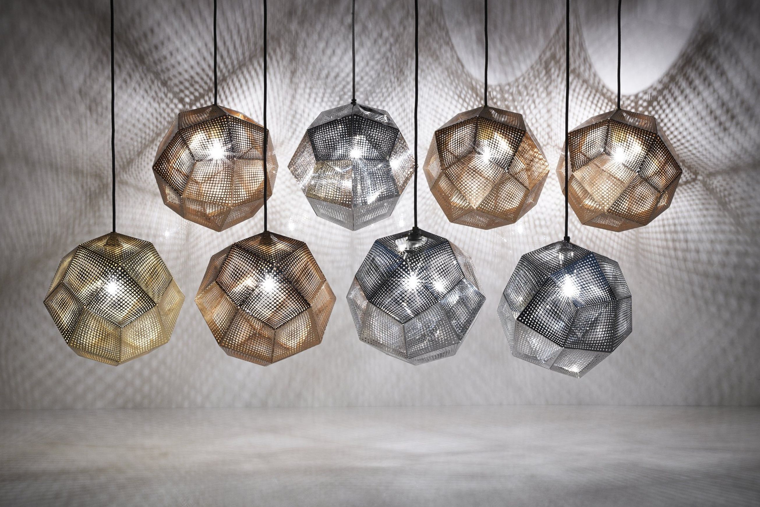Etch Pendant Brass