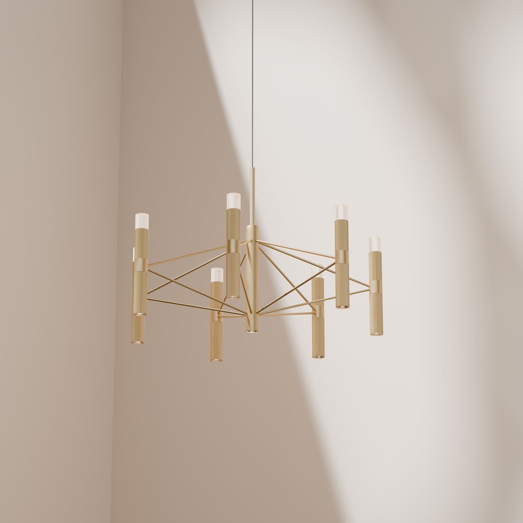 Aeris Fluted LED Light