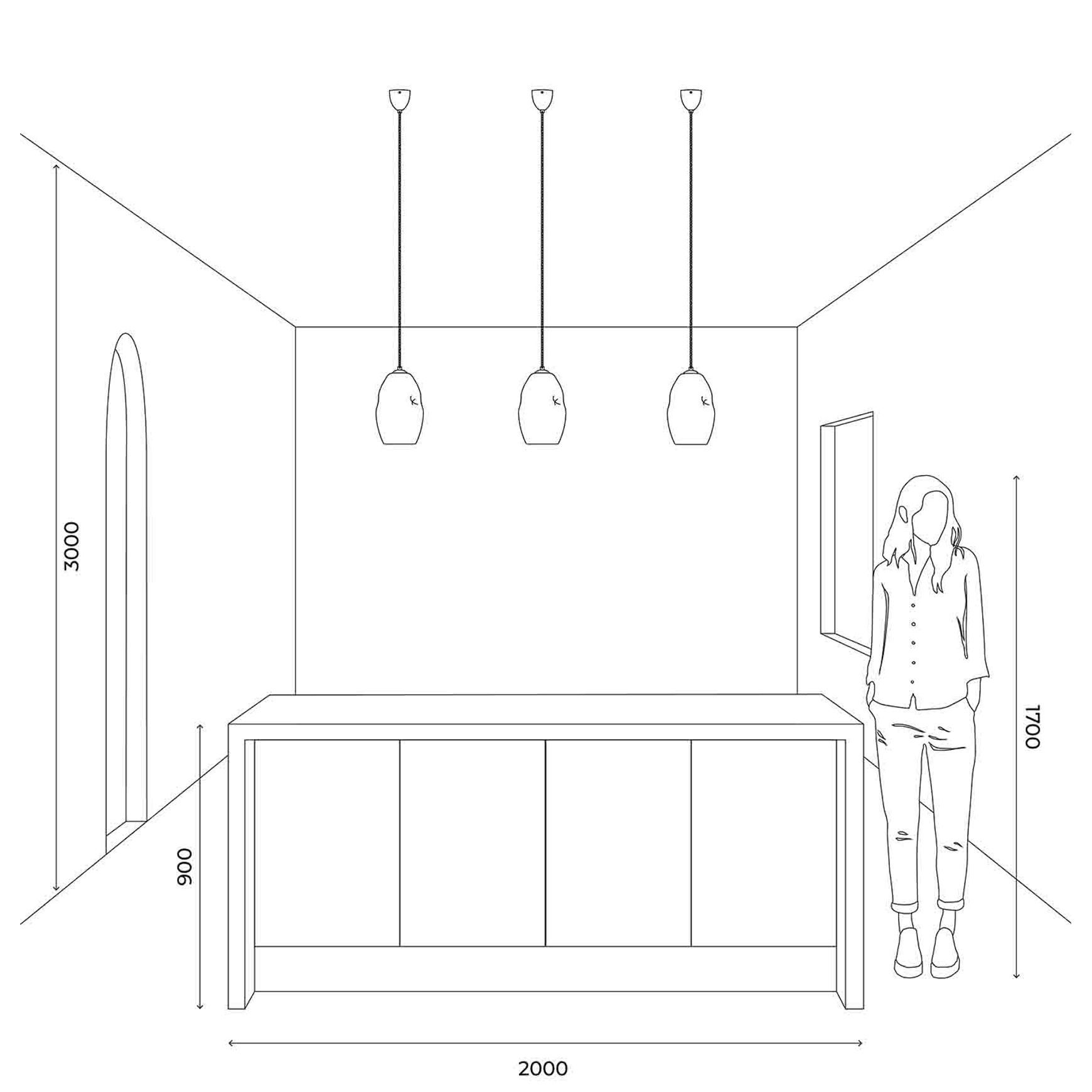 Organic Pendant Light