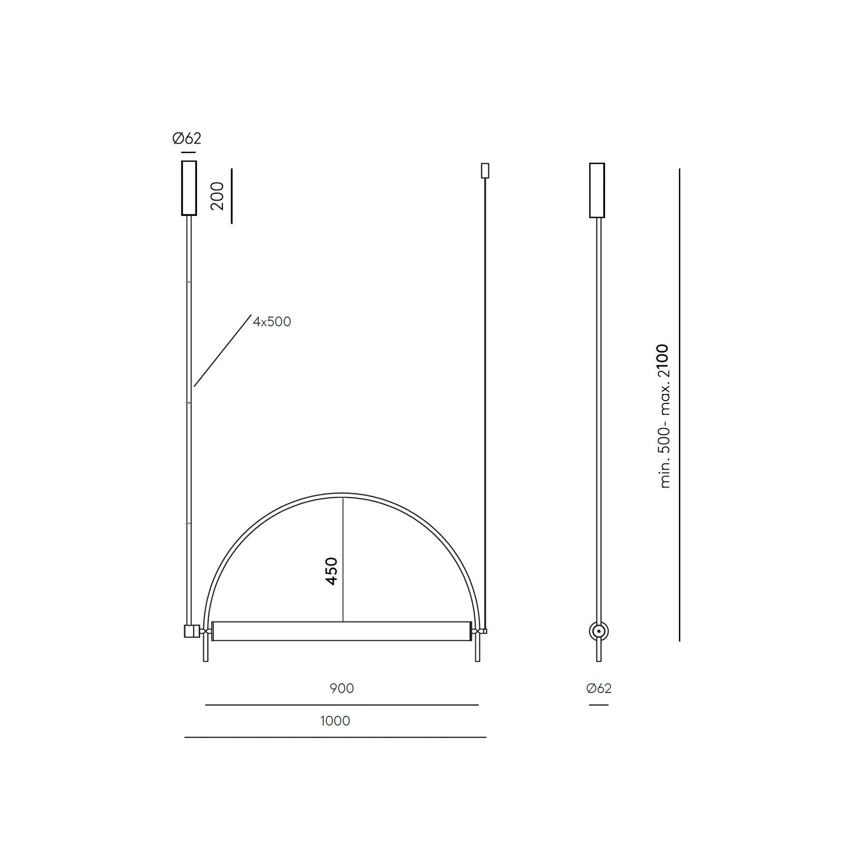 Arc Pendant Light