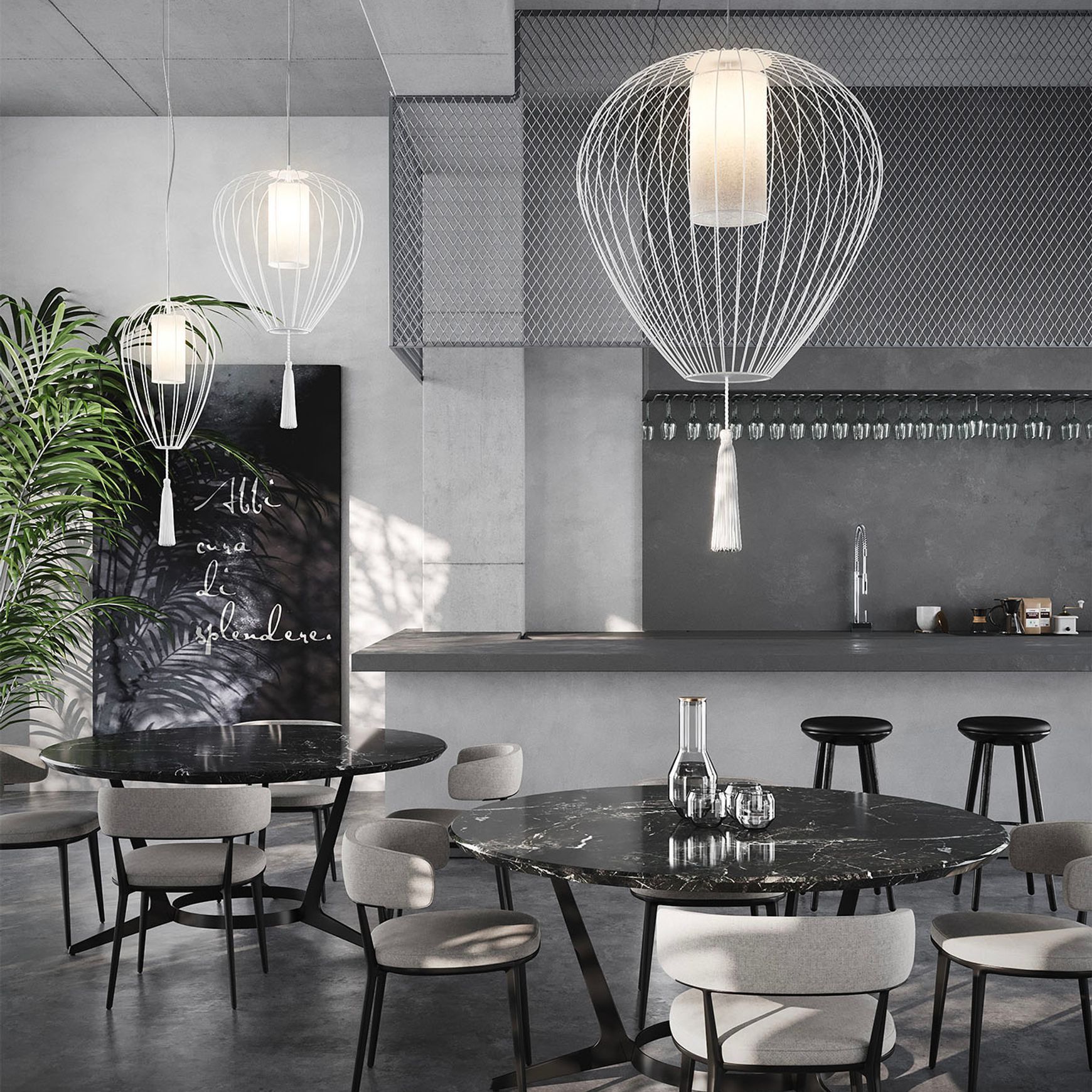 Cell Pendant Light