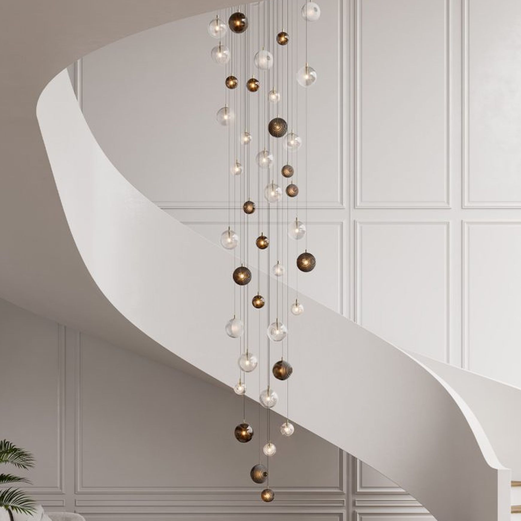 Dark & Bright Star Pendant Light