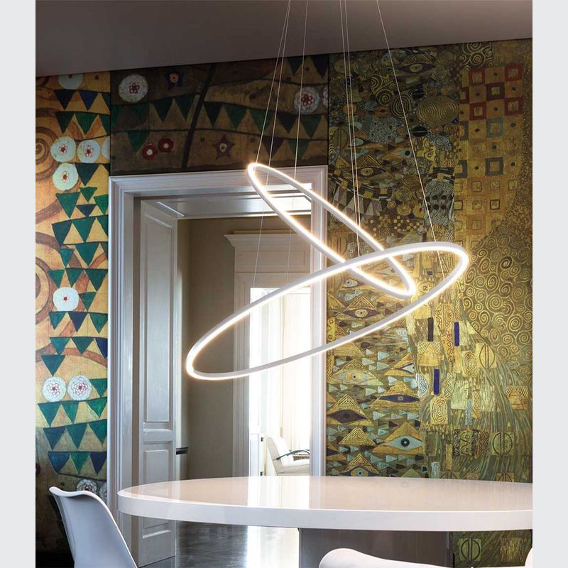 Ellisse Double Pendant Light