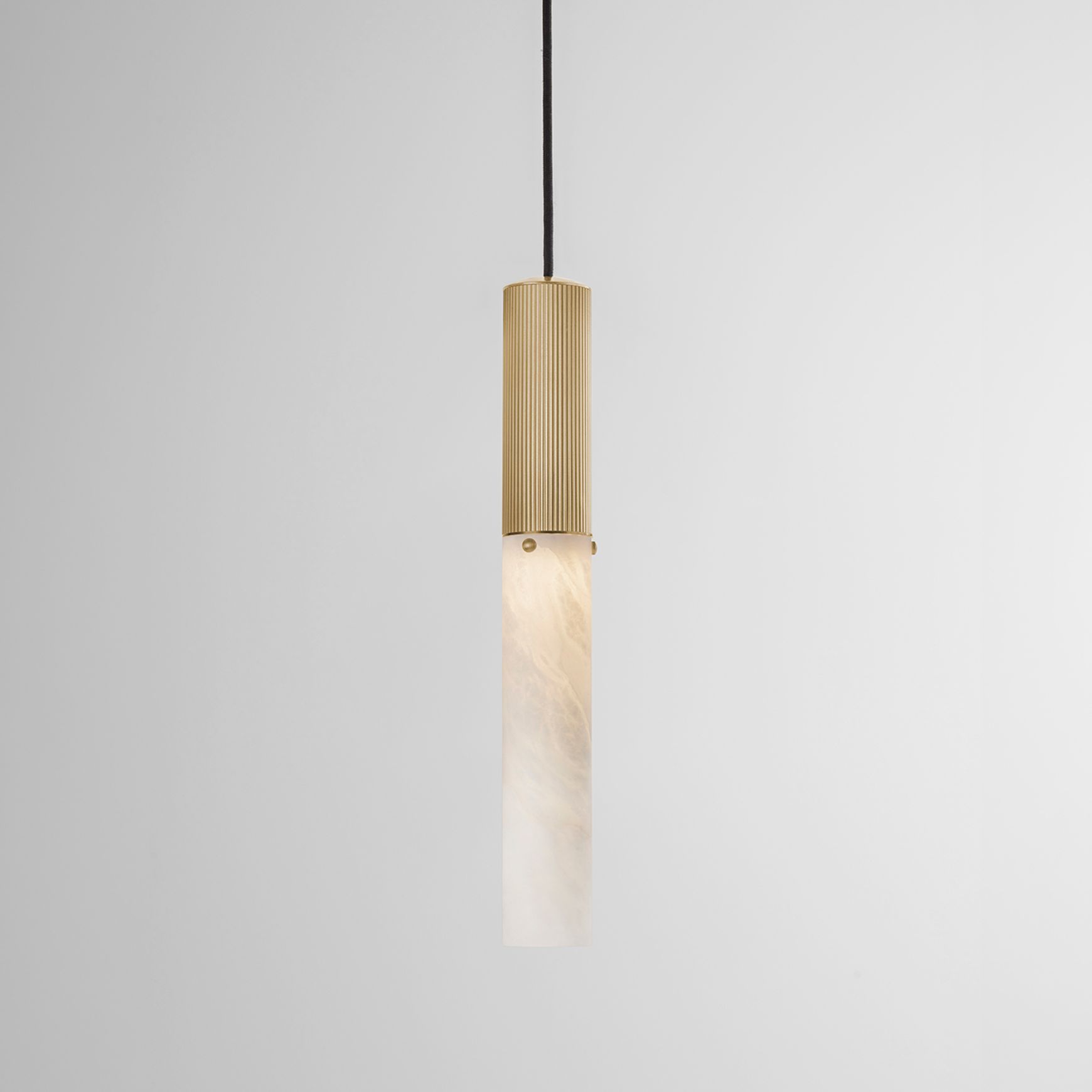 Flume Alabaster Pendant Light