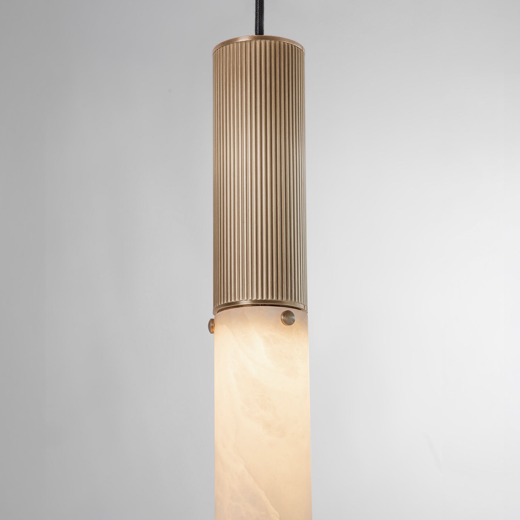 Flume Alabaster Pendant Light