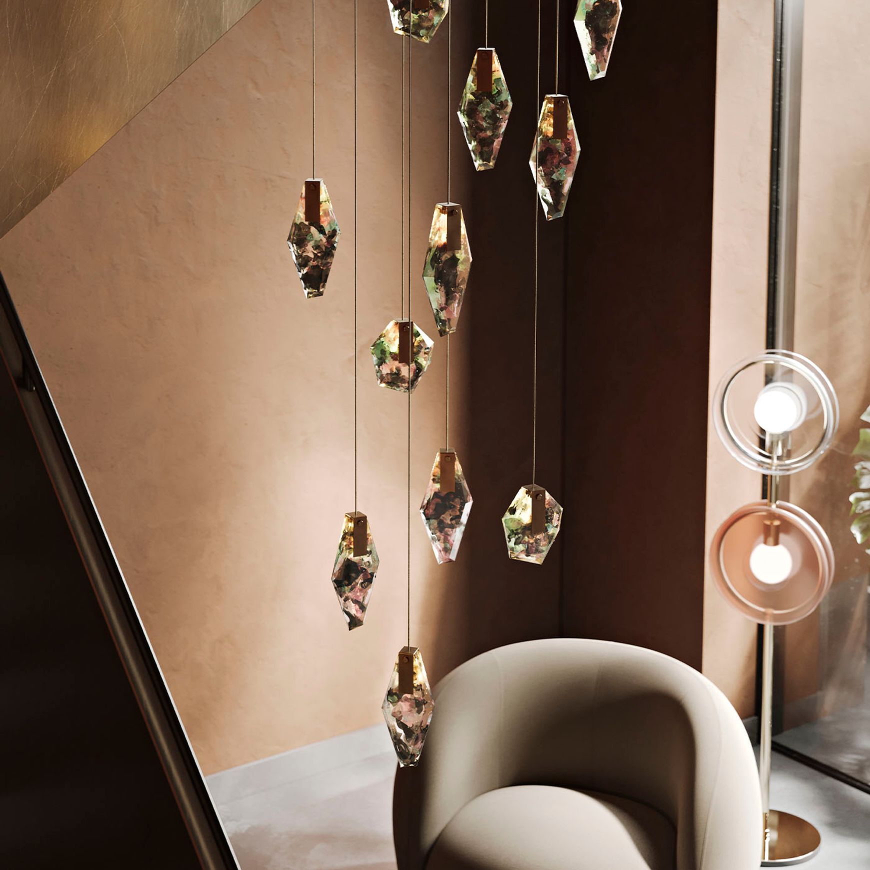 Fragments Long Pendant Light