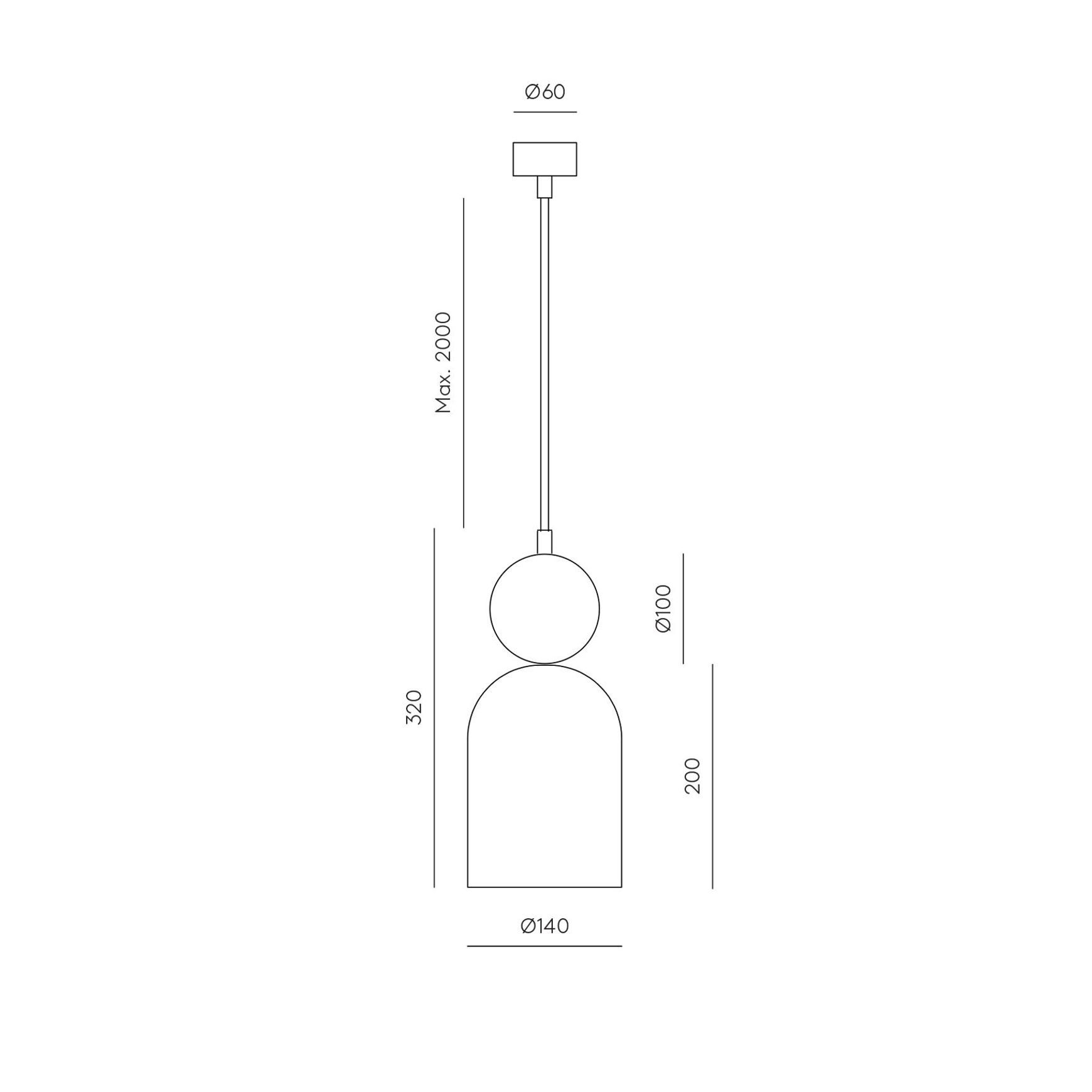 Bell Copo Pendant Light
