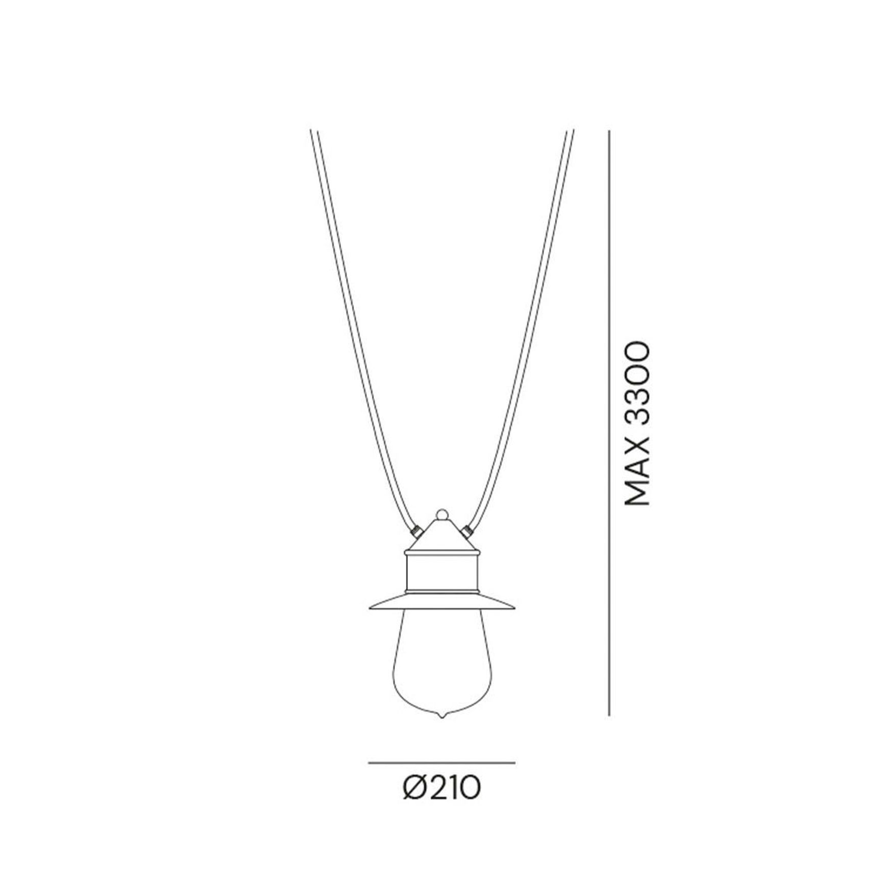 Drop Dual Cable Pendant Light
